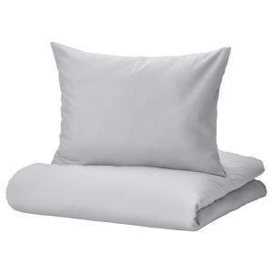 IKEA - Funda nórdica 2 fundas almohada Gris claro 240x220/5…