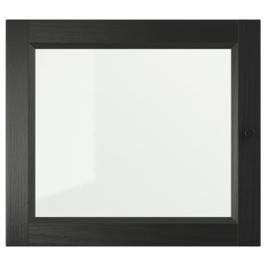 IKEA - Puerta de vidrio Negro-marrón