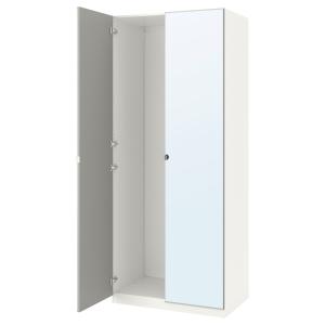 IKEA - Armario con 2 puertas blanco/Vikedal espejo 100x60x2…