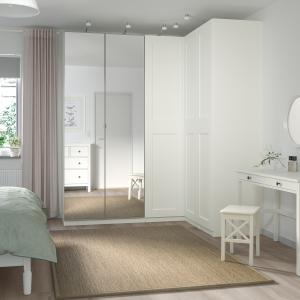 IKEA - GRIMOVIKEDAL Armario esquinero blanco/espejo 210/160…
