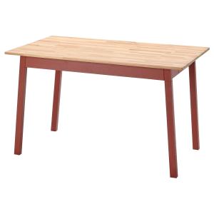 IKEA - Mesa Tinte marrón claro/tinte rojo