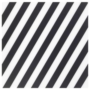 IKEA - Mantel individual rayas/negro/blanco