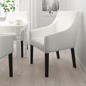 IKEA - Sillón negro/Inseros blanco