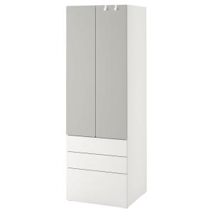 IKEA - PLATSA Armario Blanco gris/con 3 cajones