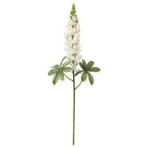 IKEA - Flor artificial altramuz/blanco