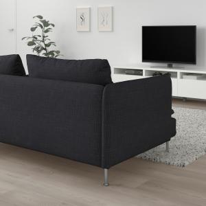 IKEA - Sofá de 3 plazas Hillared antracita