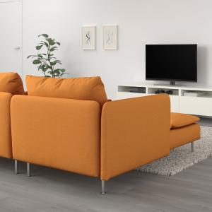 IKEA - Sofá de 4 plazas con chaiselongue  extremo abierto/V…
