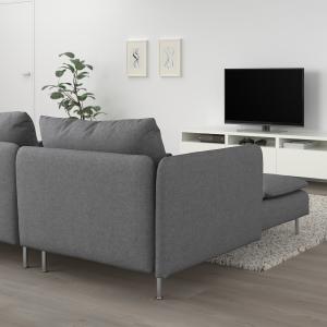 IKEA - Sofá de 4 plazas con chaiselongue  extremo abierto/V…