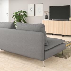 IKEA - Sofá de 4 plazas con chaiselongue final abierto Tone…