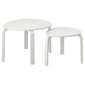 IKEA - Mesa nido, j2 Tinte blanco