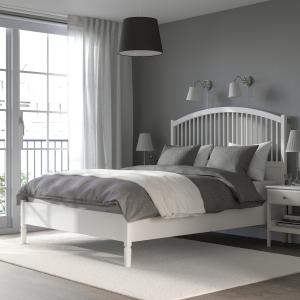IKEA - Estructura cama blanco/Lindbåden 140x200 cm