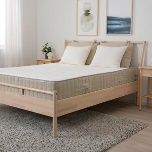 IKEA - Colchón de muelles ensacados extra firme/natural 160…