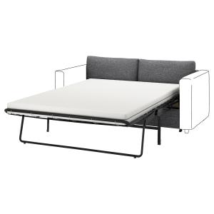 IKEA - 2 módulos sofá cama Lejde gris/negro