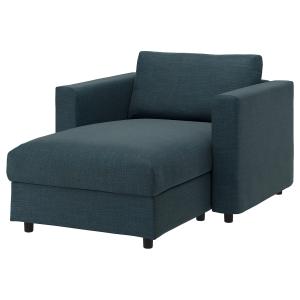 IKEA - Funda chaiselongue Hillared azul oscuro