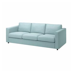 IKEA - Funda para sofá de 3 plazas Saxemara azul claro