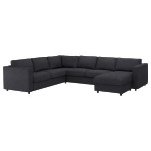 IKEA - Funda sofá cama esquina 5  chaiselongue/Hillared ant…