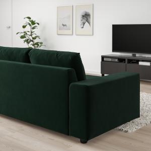 IKEA - Sofá de 3 plazas con reposabrazos anchos/Djuparp ver…