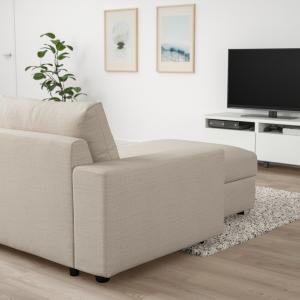 IKEA - Sofá de 4 plazas con chaiselongue con reposabrazos a…