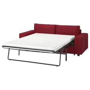 IKEA - Sofá cama de 2 plazas con reposabrazos anchos/Lejde…