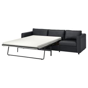 IKEA - Sofá cama 3 plazas Grann/Bomstad negro