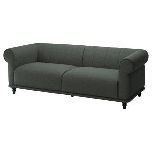 IKEA - Sofá de 3 plazas Lejde gris/verde/marrón