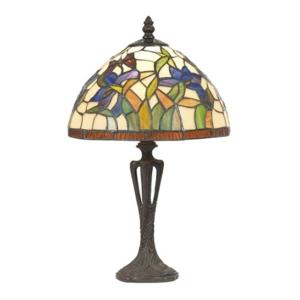 Lámpara de mesa sutil ELANDA, estilo Tiffany 41 cm