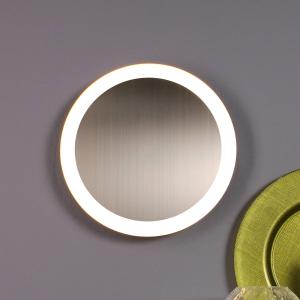 Aplique LED Moon Ø 40 cm, plata