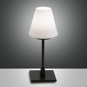 Lámpara de mesa LED Lucy, atenuador táctil, negro