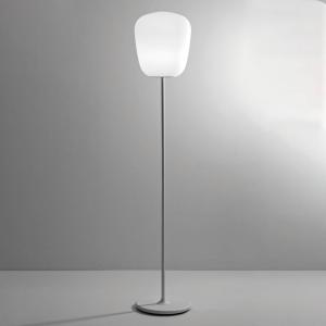 Fabbian Lumi Baka lámpara de pie de vidrio Ø 33 cm
