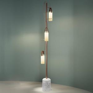 Lámpara de pie ÑED Galerie, tres puntos de luz