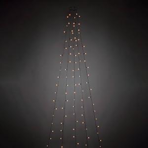 Decoración LED para árbol con 200 bombillas globo