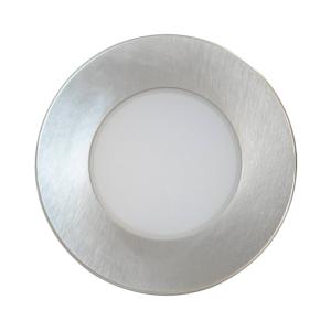 Empotrada LED Holstein IP65, 116° rígido, acero