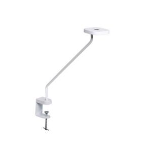 Lámpara de trabajo LED Trace con pinza, blanco