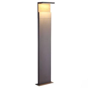 Bolardo luminoso LED Ruka, elemento madera, 100 cm