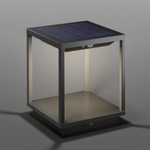 RZB HB 403 farol LED solar, sensor, altura 20cm