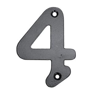 Número de señalización de puerta de acero de 7.5x10x0.5 cm…