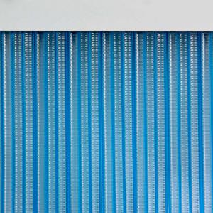 Cortina de puerta pvc mijares azul 90 x 210 cm