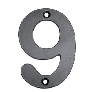 Número de señalización de puerta de acero de 7.2x10x0.5 cm…
