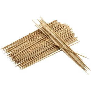 Set pinchos de bambú 25 cm 100 ud