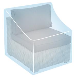 Funda de protección para sillón de poliéster 69x74x87 cm