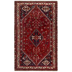 Alfombra lana persa shiraz multicolor rectangular 170x250cm