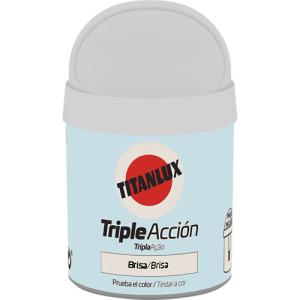 Tester de pintura triple acción titanlux mate 75ml brisa