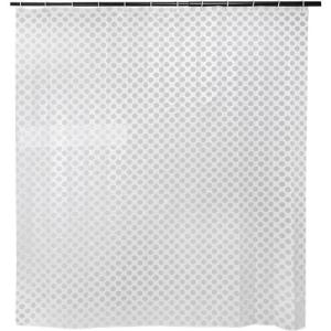 Cortina de baño easy transparente peva 180x200 cm