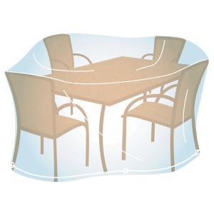 Funda de protección para mesa rectangular y sillas de pvc 1…