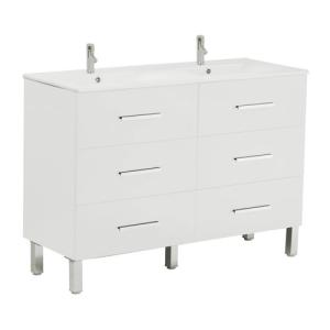 Mueble de baño madrid blanco 120 x 45 cm