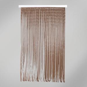 Cortina de puerta pvc ferrara marrón 120 x 210 cm
