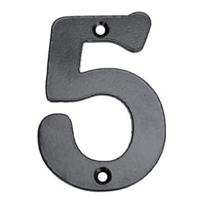 Número de señalización de puerta de acero de 7.5x10x0.5 cm…