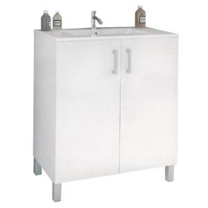 Mueble de baño eco blanco 80 x 45 cm
