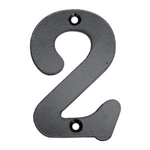 Número de señalización de puerta de acero de 6.8x10x0.5 cm…