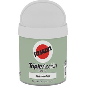 Tester de pintura triple acción titanlux mate 75ml yuca